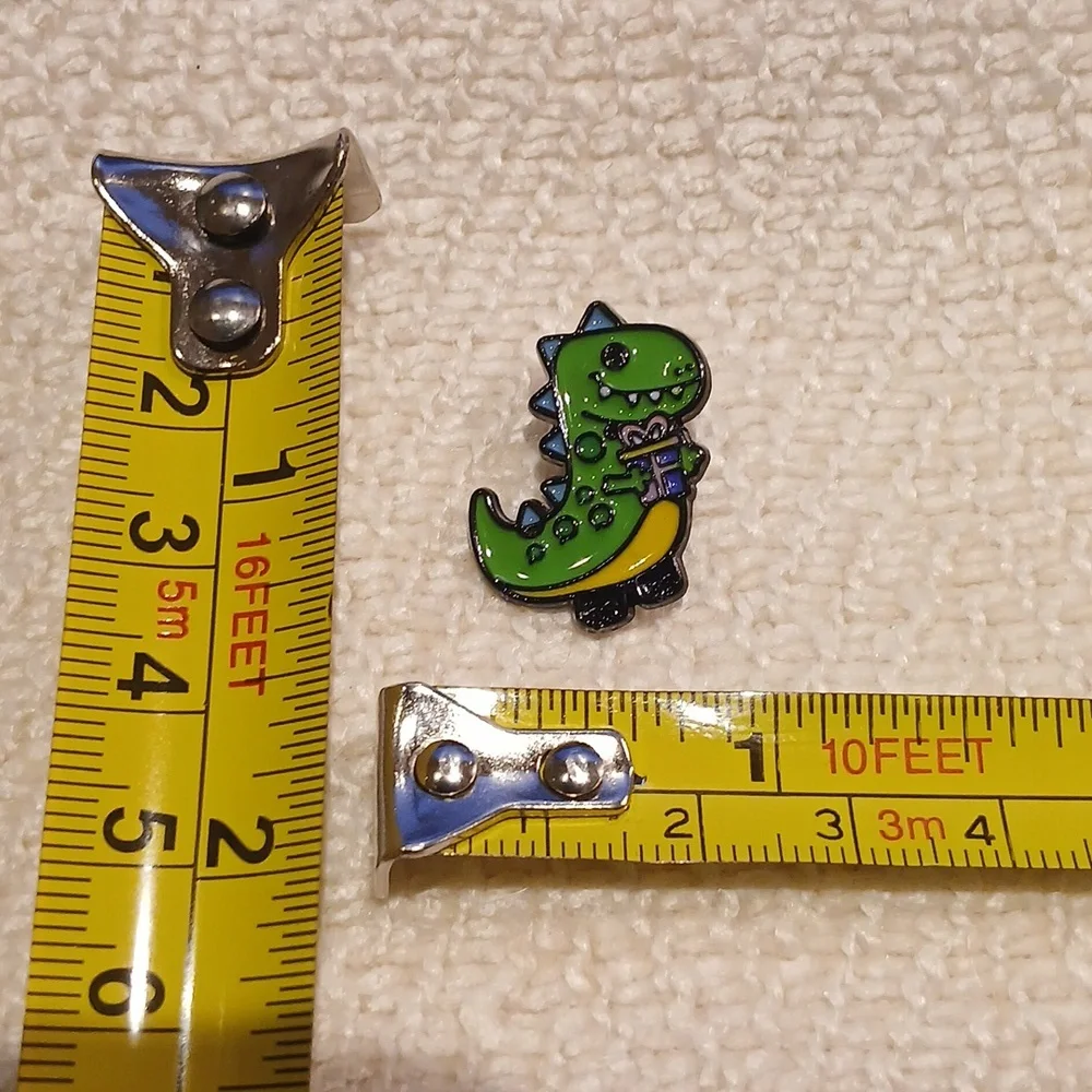 5/$25 NEW Birthday Present T-Rex Enamel Pin